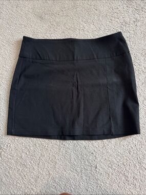 Wet Seal Black Stretch Mini Skirt